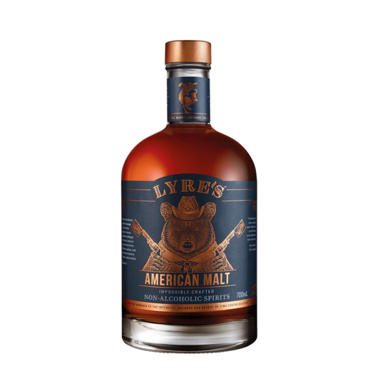 LYRES AMERICAN MALT WHISKEY ALTERNATIVE ALKOHOLFREI 700 ML