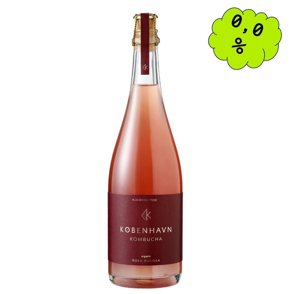 KOBENHAVN KOMBUCHA ROSA RUGOSA ALKOHOLFREI 750ML