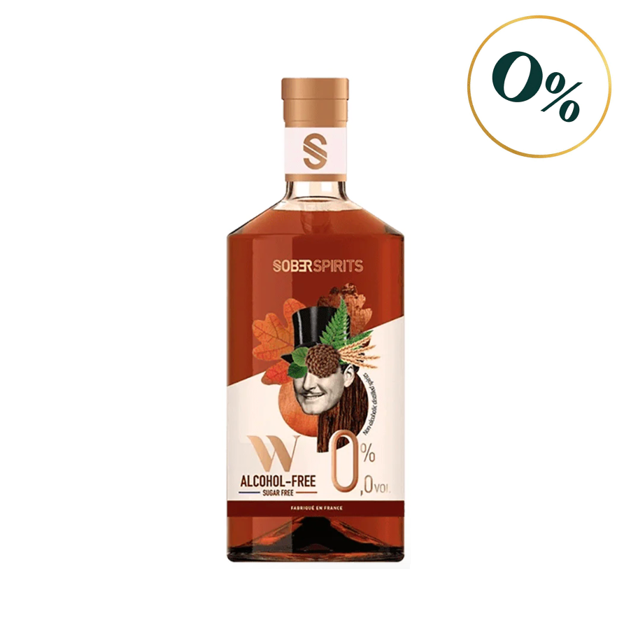 SOBER SPIRITS - WHISKY BOURBON ALTERNATIVE 500 ML