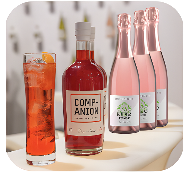 BIBO RUNGE DESERTEUR ROSÉ PÉTILLANT SANS ALCOOL 750ML