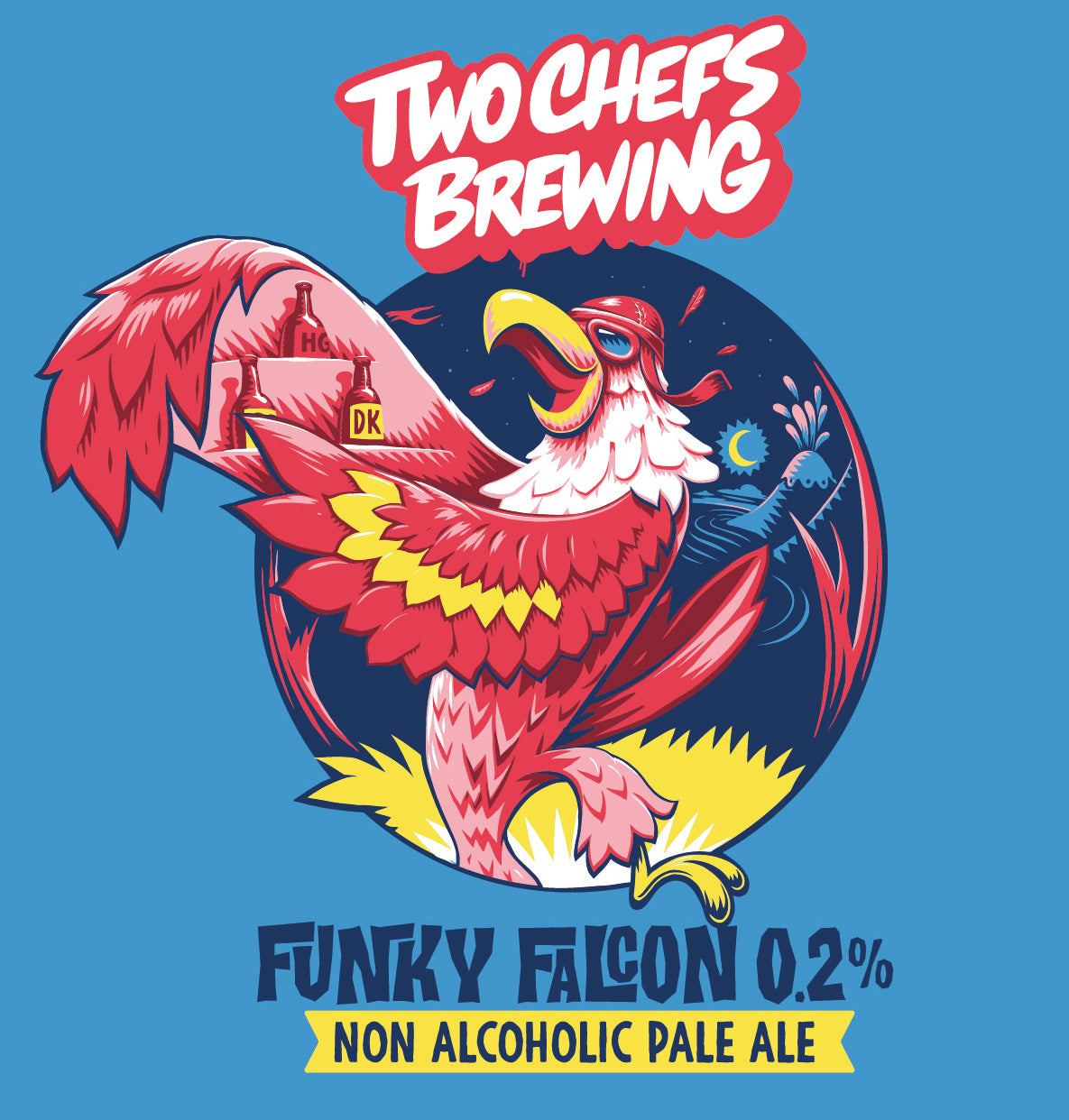 FUNKY FALCON 0.2% ALKOHOLFREIES PALE ALE
