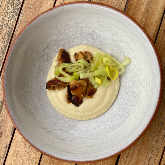 PLANTED CHICKEN AUF KARTOFFELSTAMPF