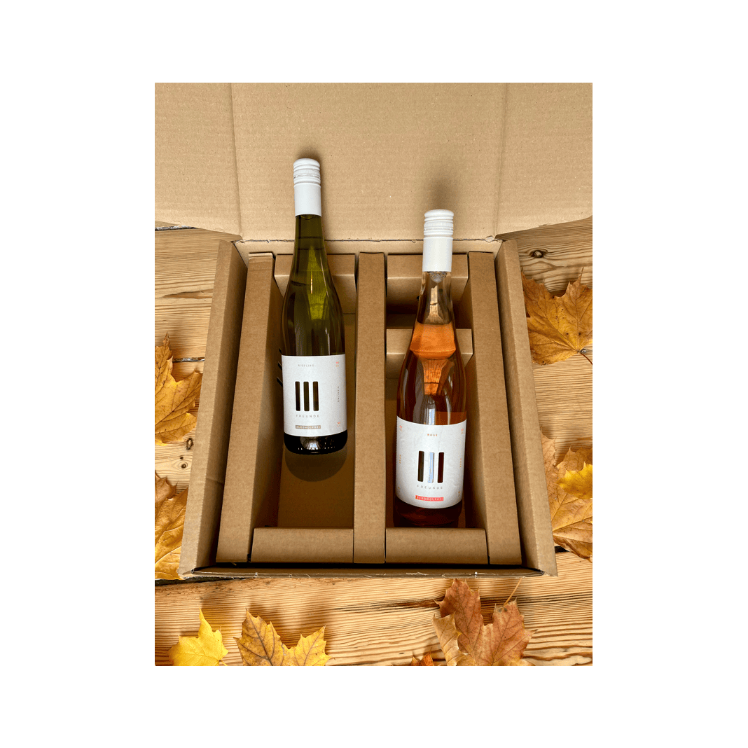 GESCHENKBOX 3 FREUNDE WEINE ALKOHOLFREI