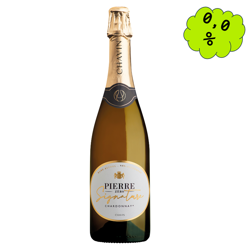 PIERRE ZÉRO SIGNATURE CHARDONNAY SPARKLING ALKOHOLFREI 750ML