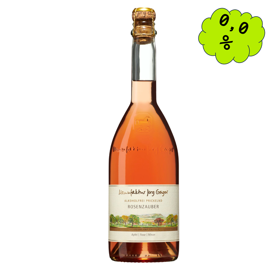 MANUFAKTUR JÖRG GEIGER ROSENZAUBER ALKOHOLFREI 750 ML