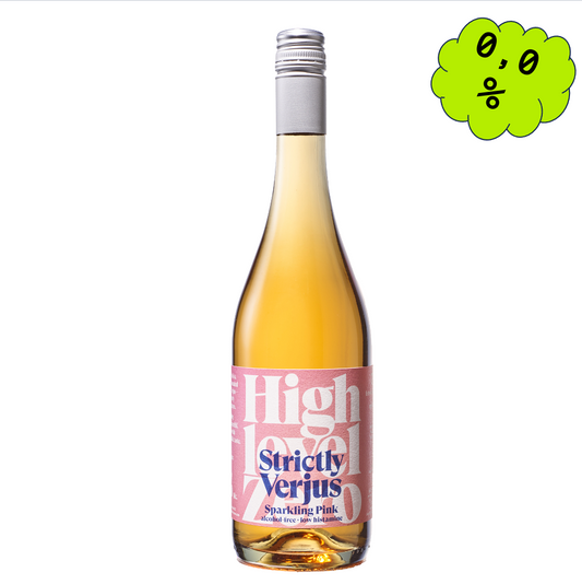 STRICTLY VERJUS SPARKLING PINK 750 ML – ALKOHOLFREI