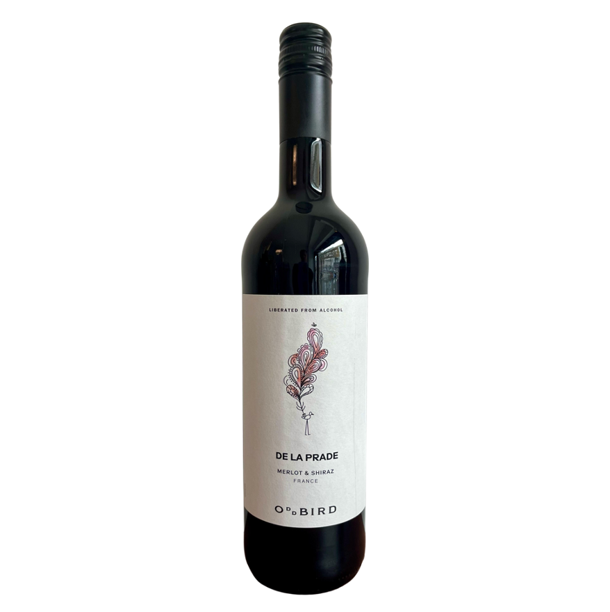DOMAINE DE LA PRADE ORGANIC MERLOT &amp; SHIRAZ ALCOHOL-FREE