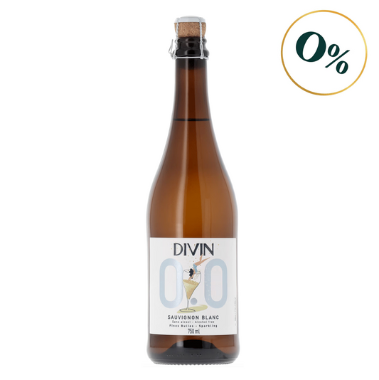 DIVIN - SAUVIGNON BLANC SPARKLING 0.0% 750 ML