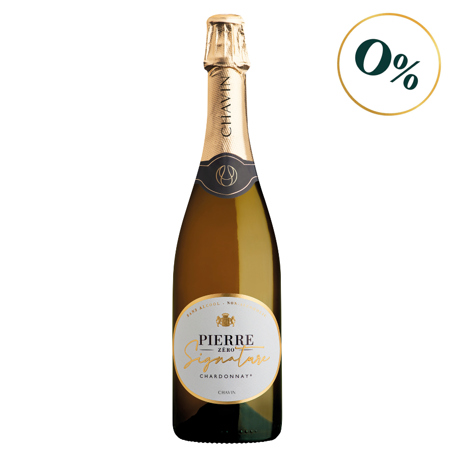 PIERRE ZÉRO SIGNATURE CHARDONNAY SPARKLING ALCOHOL-FREE 750ML