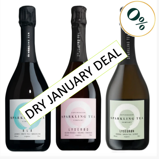SPARKLING TEA TASTING SET - DRY JANUARY DEAL