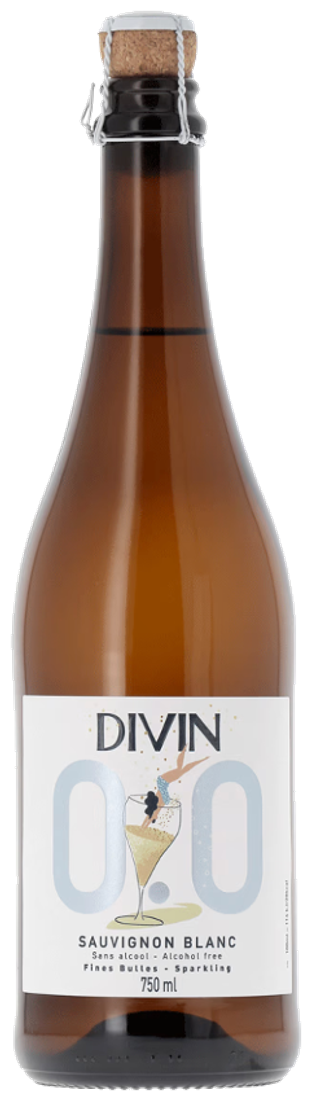 DIVIN - SAUVIGNON BLANC SPARKLING 0.0% 750 ML