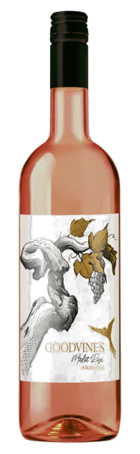 GOODVINES MERLOT ROSÉ WEIN ALKOHOLFREI 750 ML